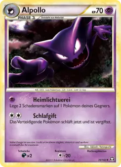 Pokémon-Karte Alpollo 035/102