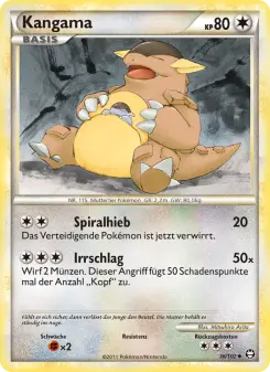 Pokémon-Karte Kangama 036/102
