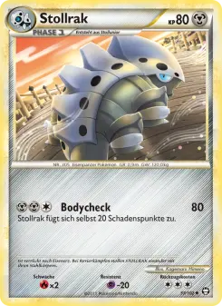 Pokémon-Karte Stollrak 037/102