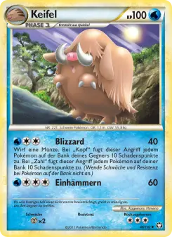 Pokémon-Karte Keifel 048/102