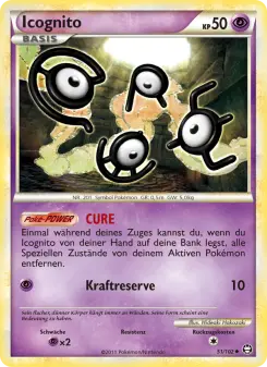 Pokémon-Karte Icognito 051/102