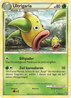 Pokémon-Karte Ultrigaria 053/102