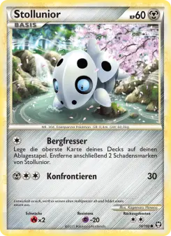 Pokémon-Karte Stollunior 056/102