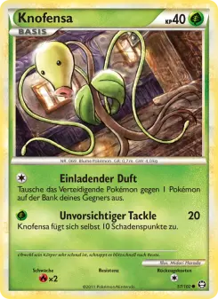 Pokémon-Karte Knofensa 057/102