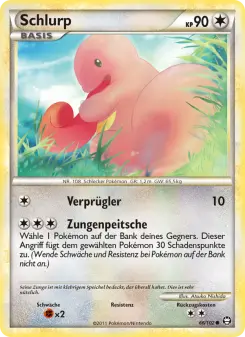 Pokémon-Karte Schlurp 066/102