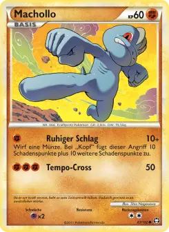 Pokémon-Karte Machollo 067/102