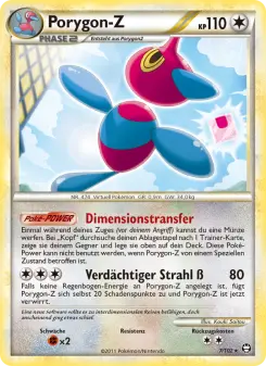 Pokémon-Karte Porygon-Z 007/102