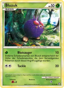 Pokémon-Karte Bluzuk 081/102