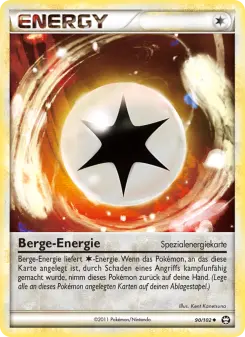 Pokémon-Karte Berge-Energie 090/102