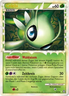 Pokémon-Karte Celebi 092/102