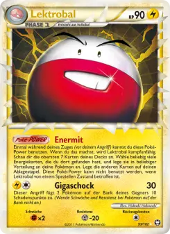 Pokémon-Karte Lektrobal 093/102