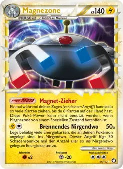 Pokémon-Karte Magnezone 096/102