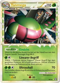 Pokémon-Karte Yanmega 098/102