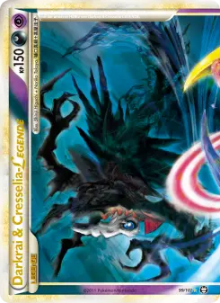 Pokémon-Karte Darkrai & Cresselia LEGENDE 099/102
