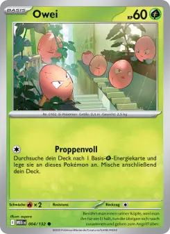Pokémon-Karte Owei 004/132