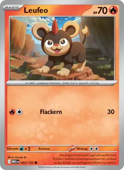 Pokémon-Karte Leufeo 023/132