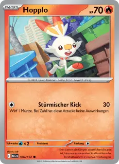 Pokémon-Karte Hopplo 026/132