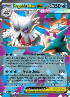 Pokémon-Karte Mega-Rexblisar-ex 036/132