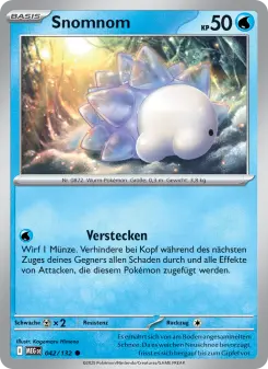 Pokémon-Karte Snomnom 042/132