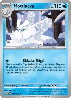 Pokémon-Karte Mottineva 043/132
