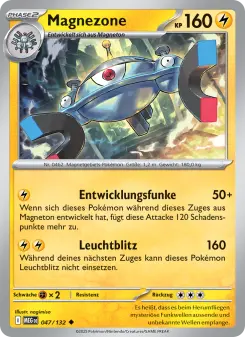 Pokémon-Karte Magnezone 047/132