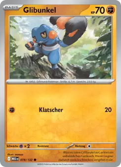Pokémon-Karte Glibunkel 078/132