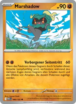 Pokémon-Karte Marshadow 080/132