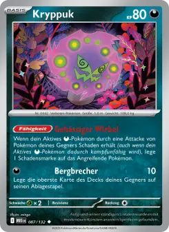 Pokémon-Karte Kryppuk 087/132
