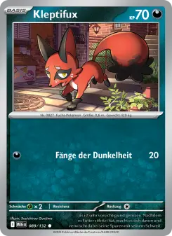 Pokémon-Karte Kleptifux 089/132