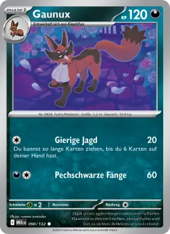 Pokémon-Karte Gaunux 090/132