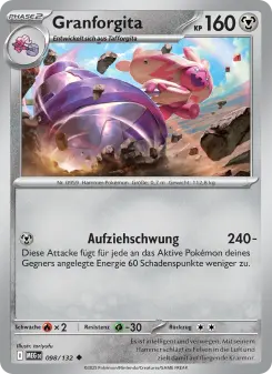 Pokémon-Karte Granforgita 098/132