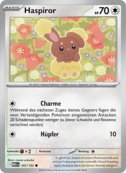 Pokémon-Karte Haspiror 107/132