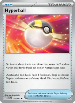 Pokémon-Karte Hyperball 131/132