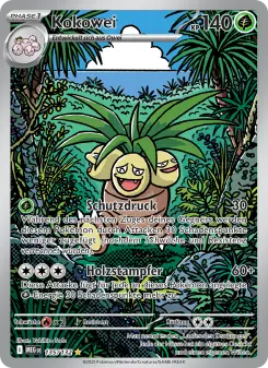 Pokémon-Karte Kokowei 135/132