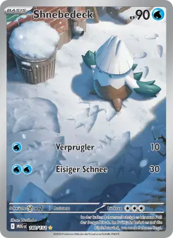 Pokémon-Karte Shnebedeck 140/132