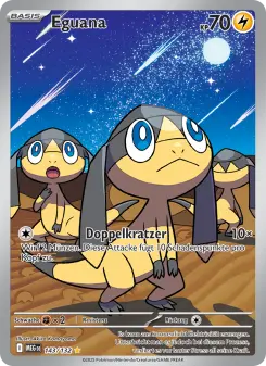 Pokémon-Karte Eguana 143/132