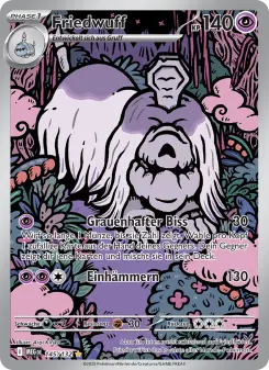 Pokémon-Karte Friedwuff 145/132