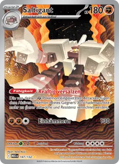 Pokémon-Karte Saltigant 147/132