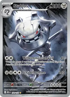 Pokémon-Karte Stahlos 150/132