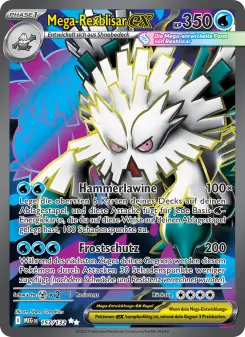 Pokémon-Karte Mega-Rexblisar-ex 157/132