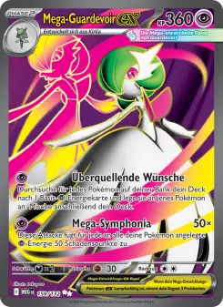 Pokémon-Karte Mega-Guardevoir-ex 159/132