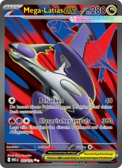 Pokémon-Karte Mega-Latias-ex 163/132