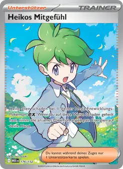 Pokémon-Karte Heikos Mitgefühl 176/132