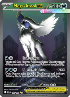 Pokémon-Karte Mega-Absol-ex 180/132