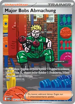 Pokémon-Karte Major Bobs Abmachung 185/132