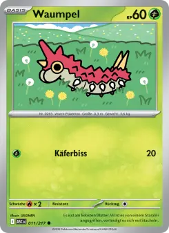 Pokémon-Karte Waumpel 011/217