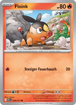 Pokémon-Karte Floink 029/217