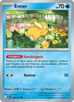 Pokémon-Karte Enton 039/217