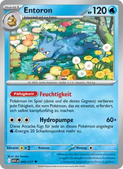 Pokémon-Karte Entoron 040/217