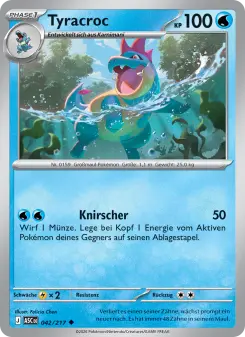 Pokémon-Karte Tyracroc 042/217